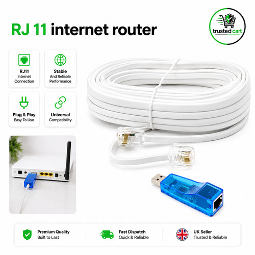 Rj11 broadband cable adsl - rj11,