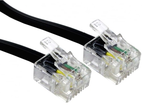 Rj11 adsl cable - 1m,