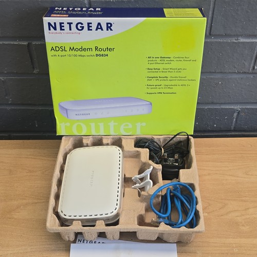 Netgear dg834 adsl modem - v2,